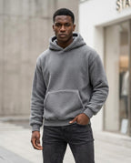 Statement Street - Vemin | Flauschiger Locker Geschnittener Hoodie Herren