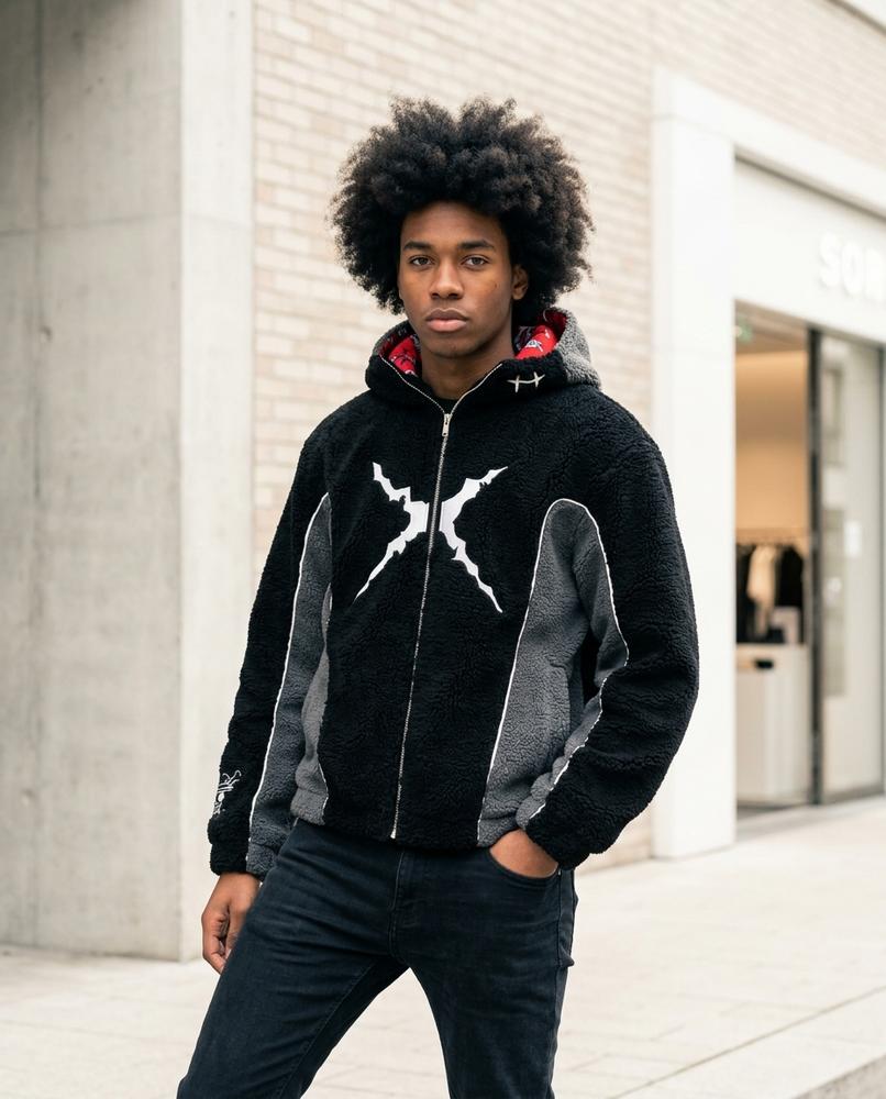 Statement Street - Arvin | Zweifarbig Gefüttert Jacke Unisex