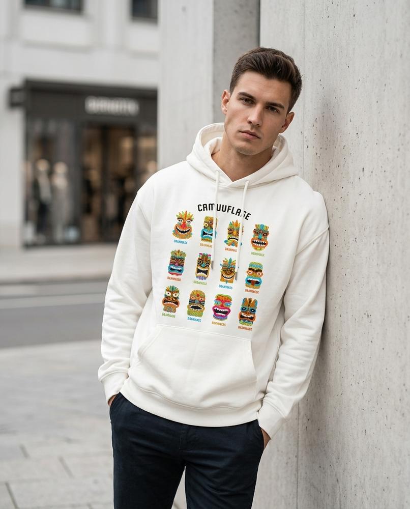 Statement Street - Lesol | Langärmlig Bedruckt Hoodie Unisex