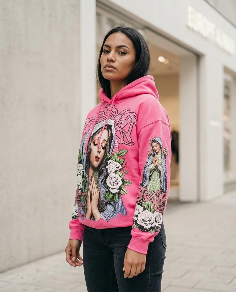 Statement Street - Veran | Bedruckter Übergroßer Hoodie Unisex