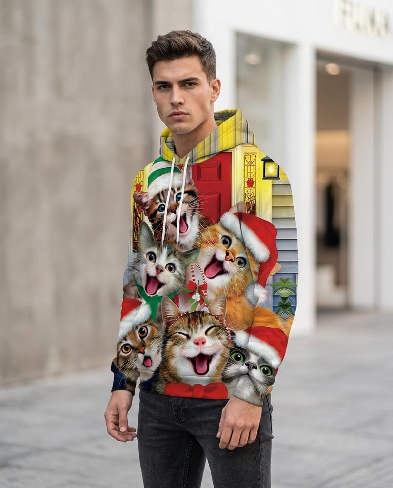 Statement Street - Tihal | Bedruckt Langärmlig Hoodie Unisex