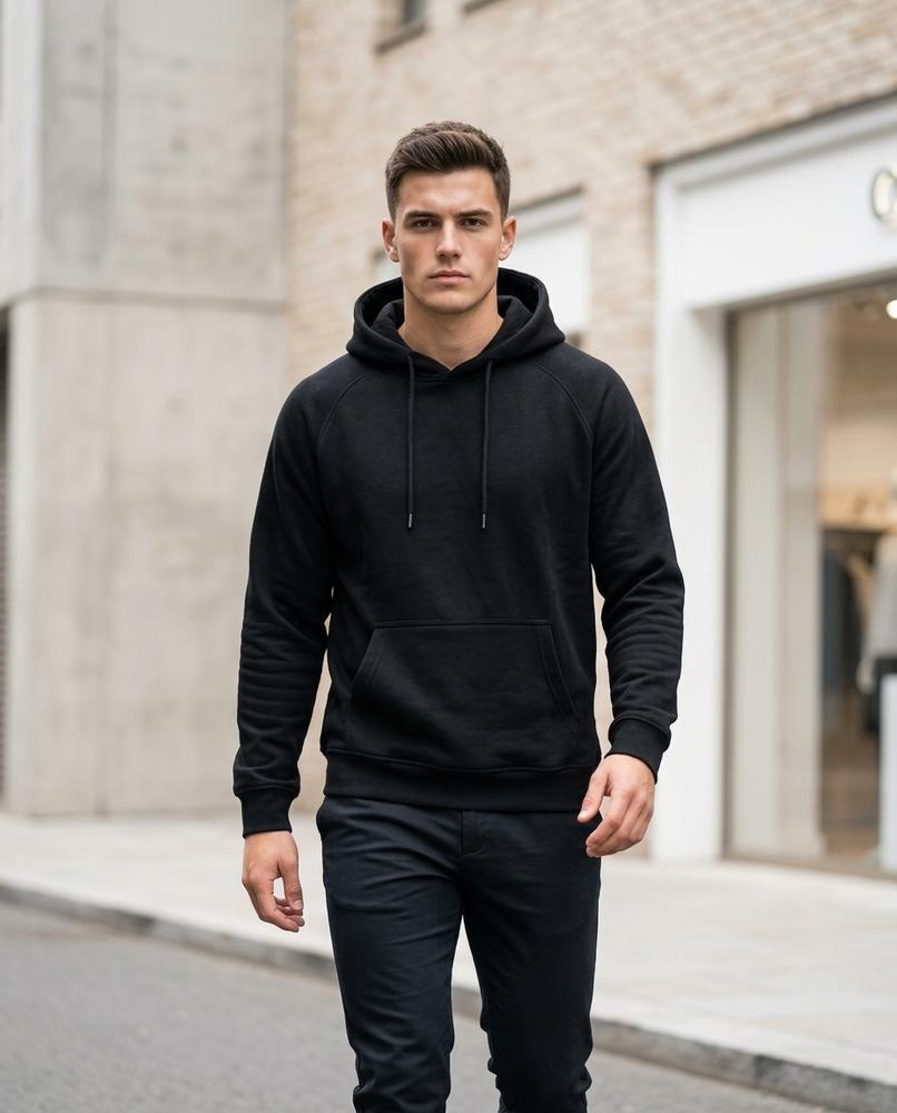 Statement Street - Ninal | Raglanärmlig Baumwoll Hoodie Unisex
