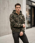 Statement Street - Karev | Gemustert Langärmlig Hoodie Unisex