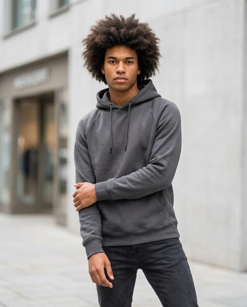 Statement Street - Ninal | Raglanärmlig Baumwoll Hoodie Unisex