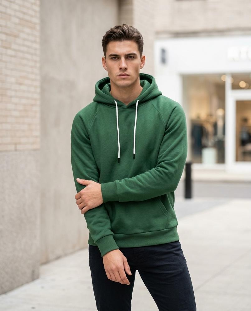 Statement Street - Ninal | Raglanärmlig Baumwoll Hoodie Unisex