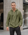 Statement Street - Kalor | Strukturierter Geknöpfter Hoodie Herren