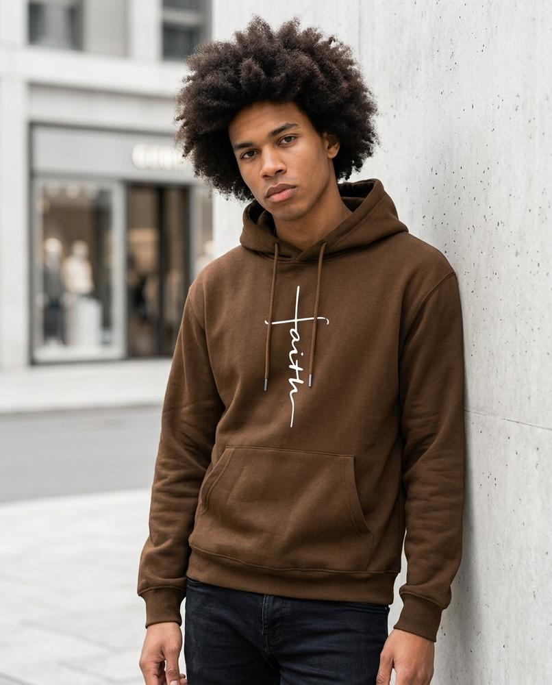 Statement Street - Allan | Bedruckter Langärmliger Hoodie Herren