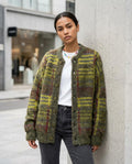 Statement Street - Kamer | Flauschiger Karierter Cardigan Unisex