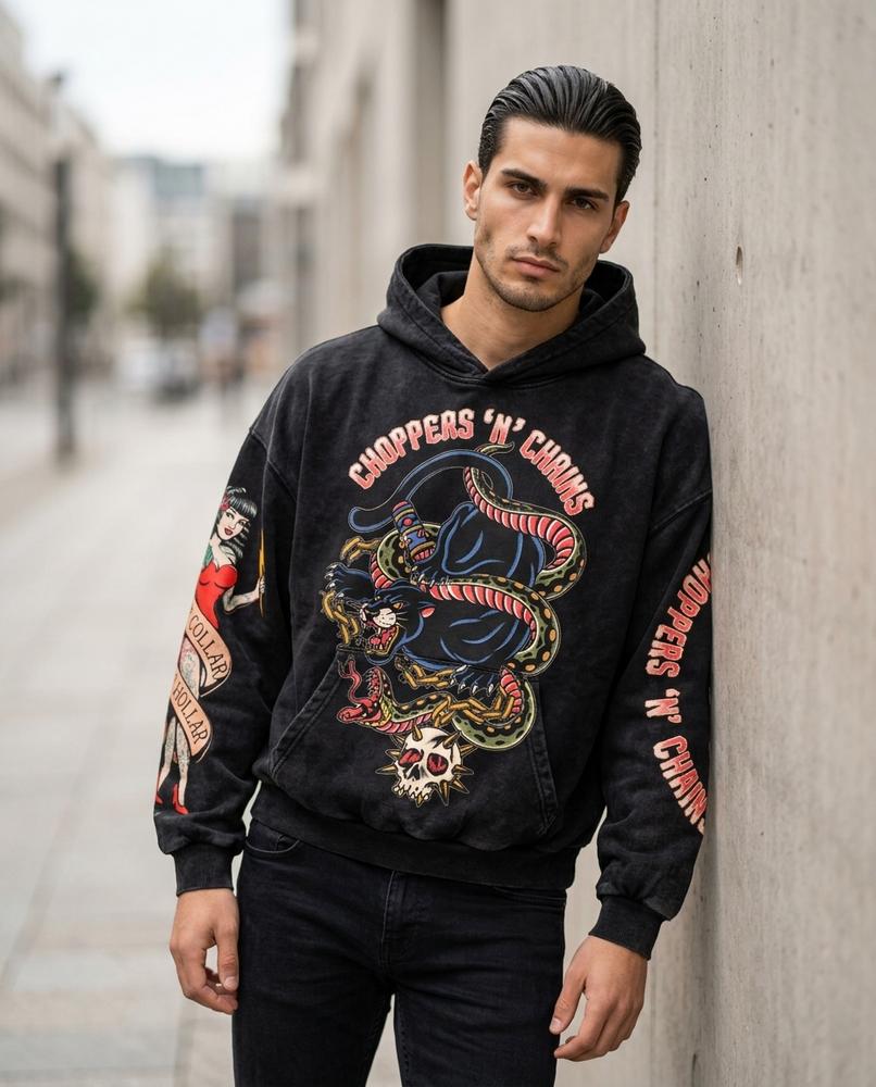 Statement Street - Nomor | Grafischer Oversized Hoodie Unisex