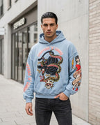 Statement Street - Nomor | Grafischer Oversized Hoodie Unisex