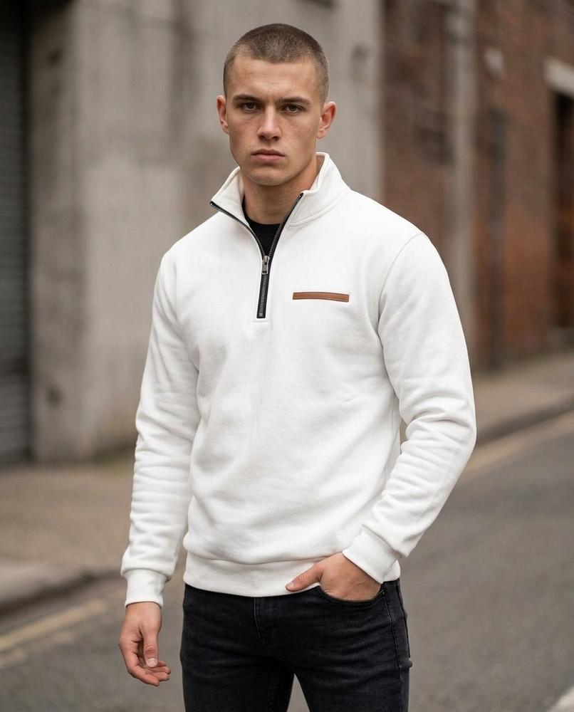 Statement Street - Lyser | Langärmliger Stehkragen Pullover Herren