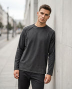 Statement Street - Naniv | Langärmliges Gewaschenes Shirt Herren