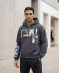 Statement Street - Sasin | Gepatchter Lockerer Hoodie Unisex