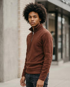 Statement Street - Nosil | Hochschließender Fleece Pullover Herren
