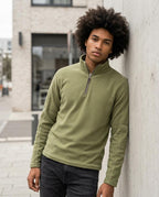 Statement Street - Nosil | Hochschließender Fleece Pullover Herren