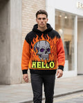 Statement Street - Lolin | Grafischer Gestrickter Hoodie Unisex