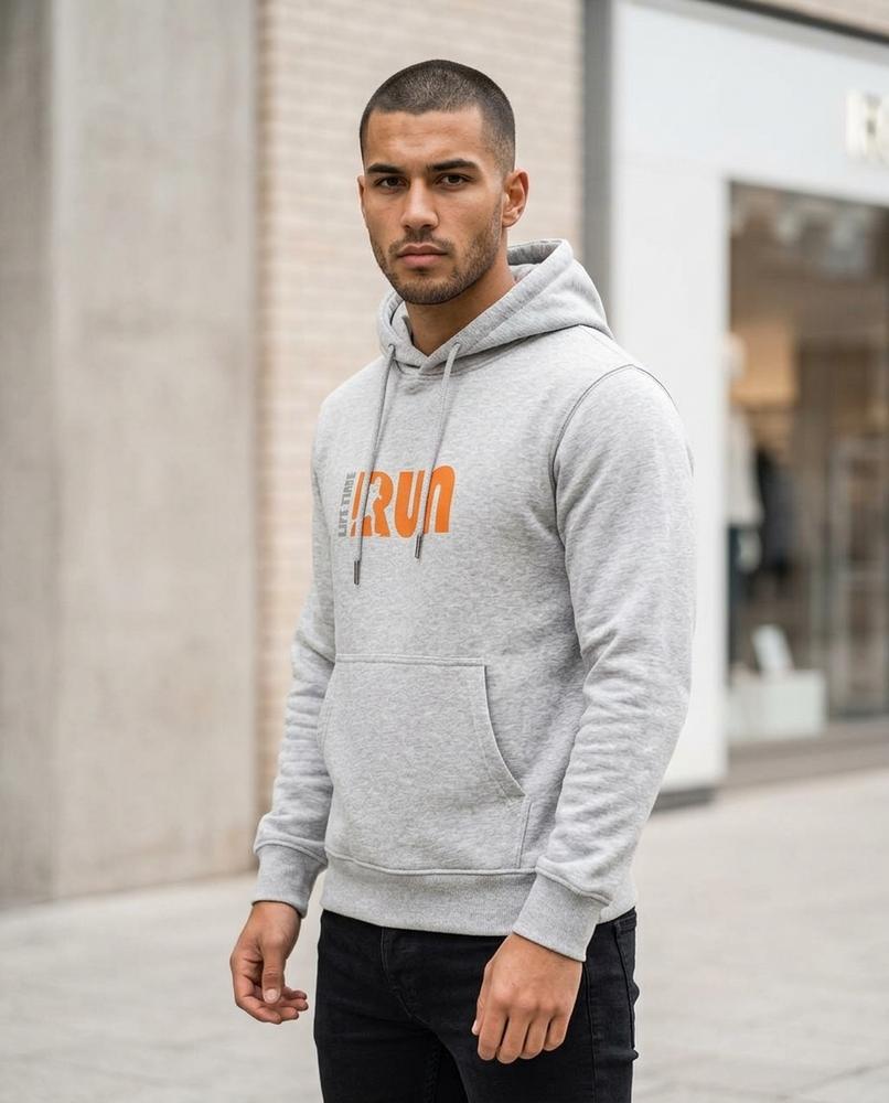 Statement Street - Davel | Bedruckt Langärmlig Hoodie Unisex