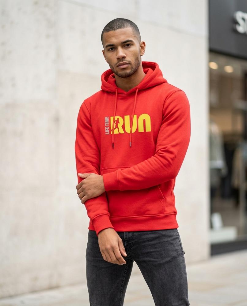 Statement Street - Davel | Bedruckt Langärmlig Hoodie Unisex