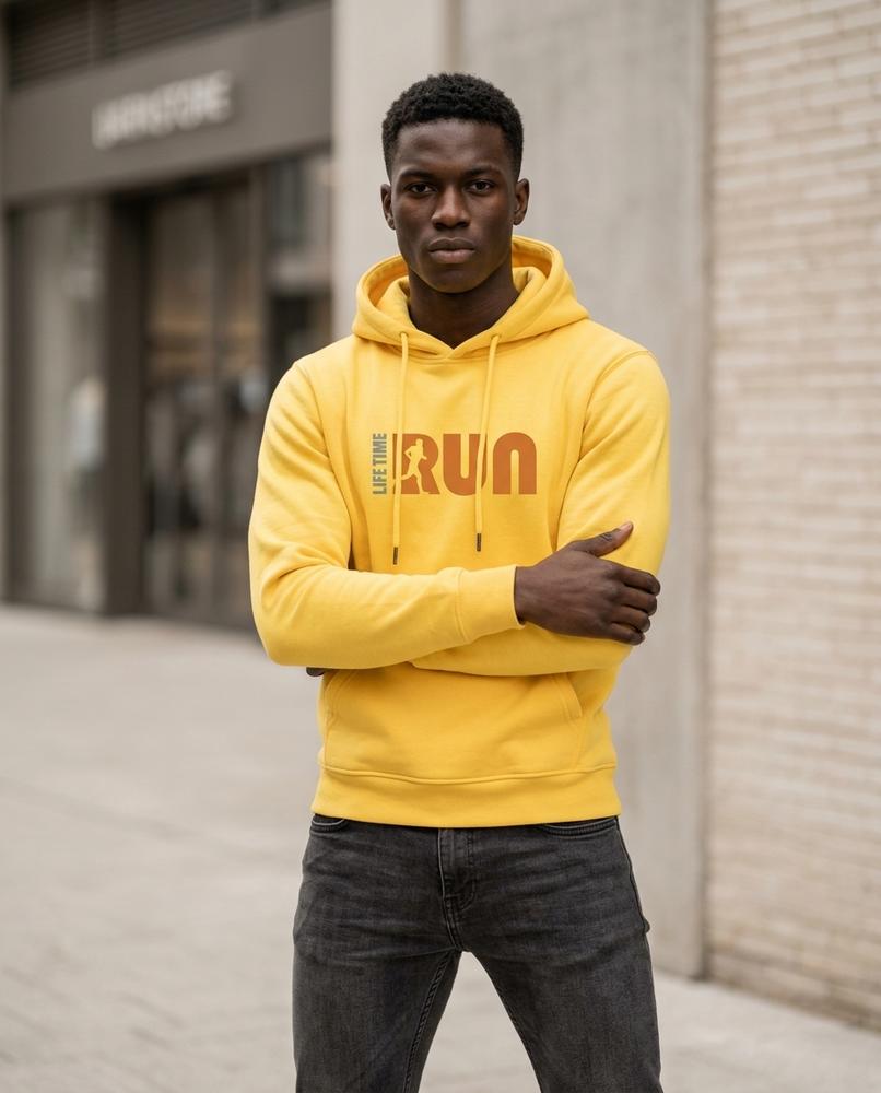 Statement Street - Davel | Bedruckt Langärmlig Hoodie Unisex