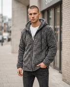 Statement Street - Lamar | Strukturierte Gefütterte Jacke Herren