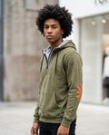 Statement Street - Zaram | Gefütterter Gepatchter Hoodie Herren