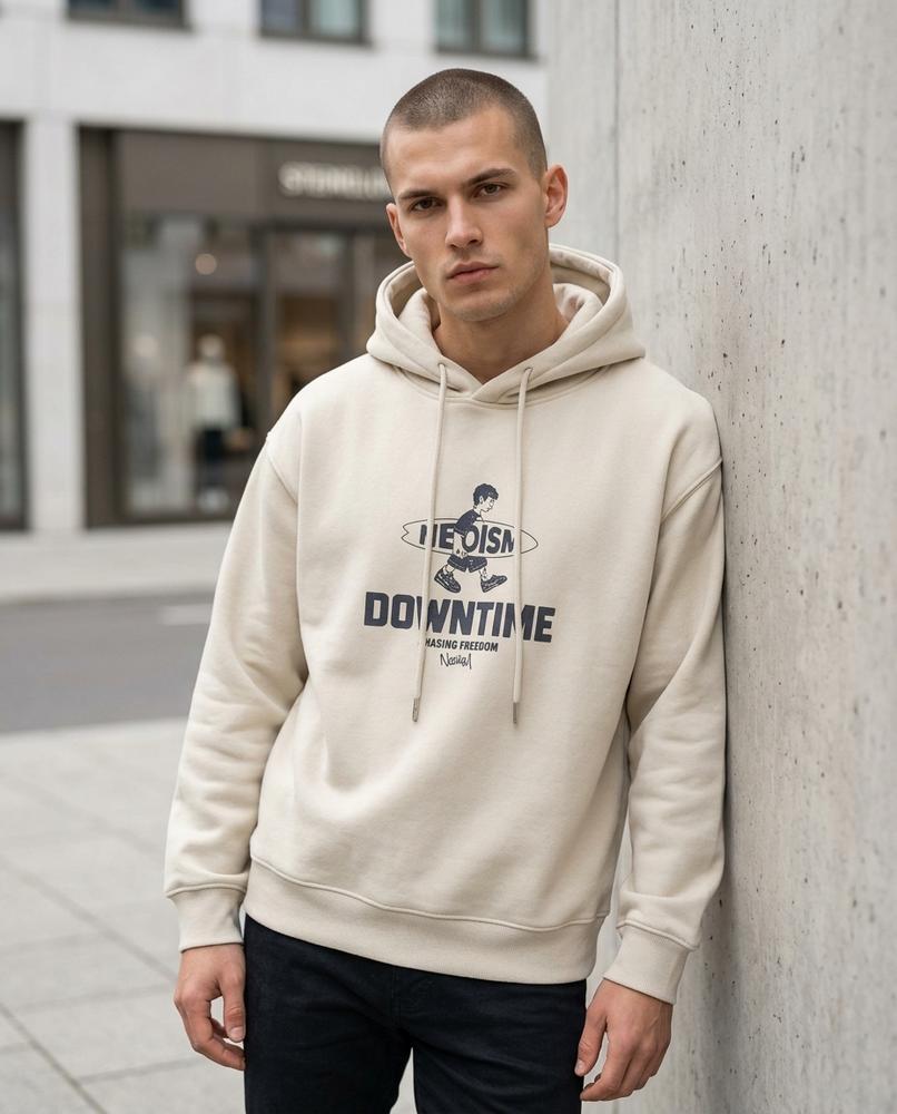 Statement Street - Keser | Bedruckt Langärmlig Hoodie Unisex