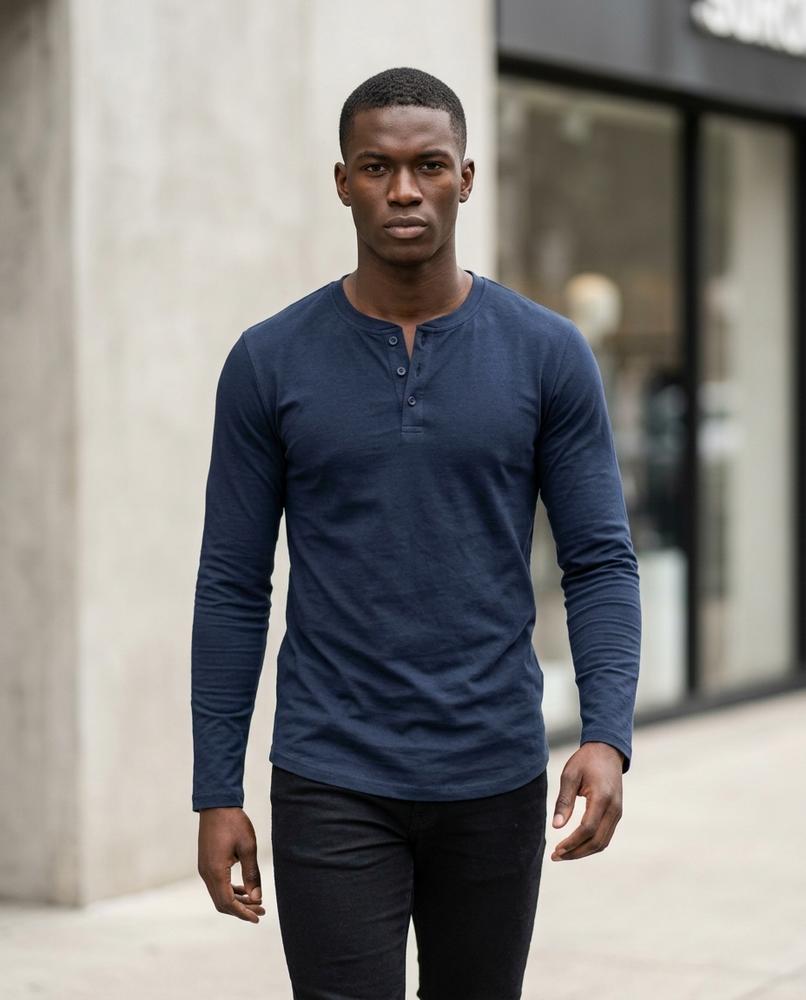Statement Street - Lonor | Langärmliges Geknöpftes Shirt Herren