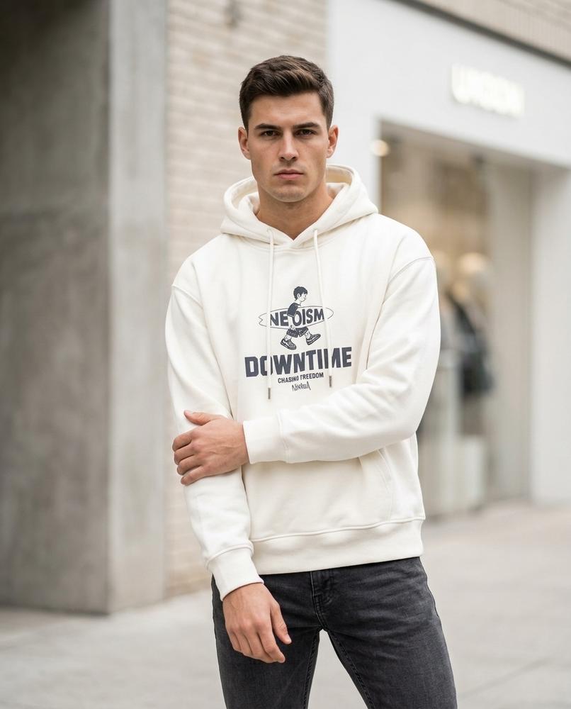 Statement Street - Keser | Bedruckt Langärmlig Hoodie Unisex