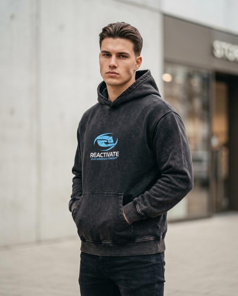 Statement Street - Ellan | Gewaschen Langärmlig Hoodie Unisex