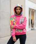 Statement Street - Tivin | Verzierter Mehrfarbiger Hoodie Unisex