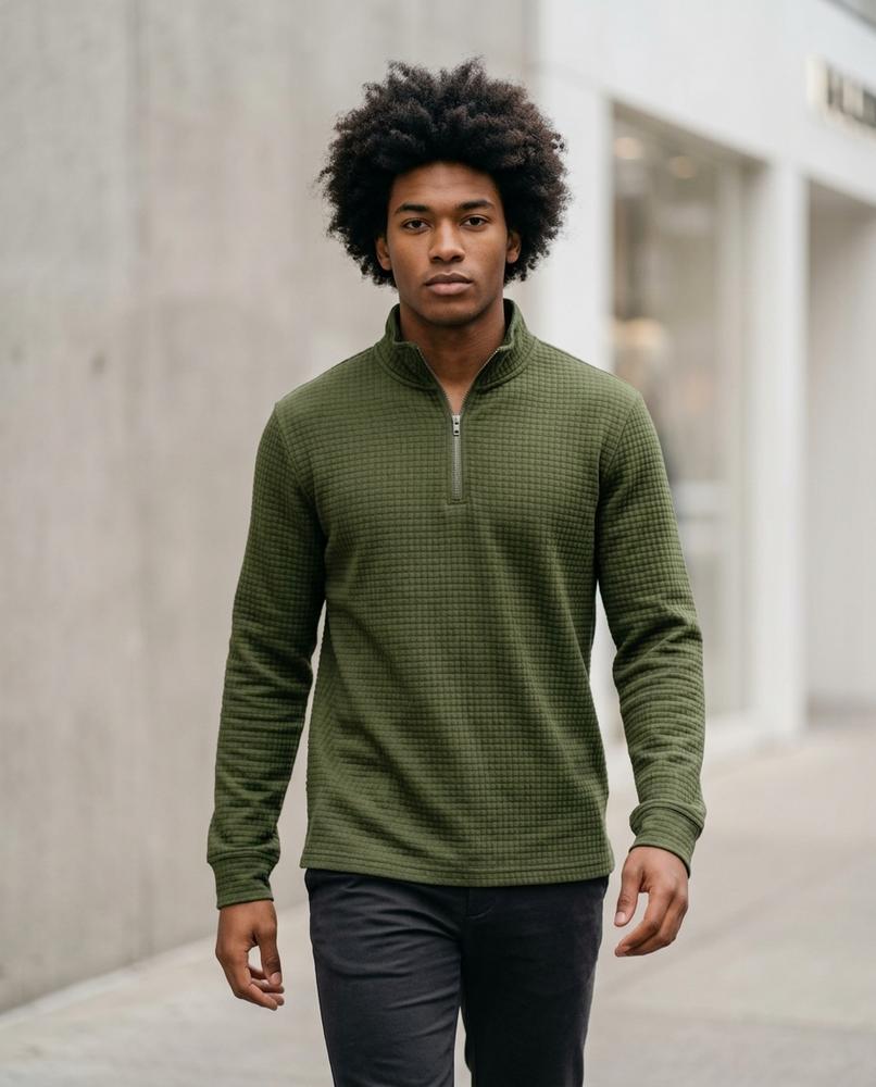 Statement Street - Tiren | Strukturiert Langärmlig Pullover Herren