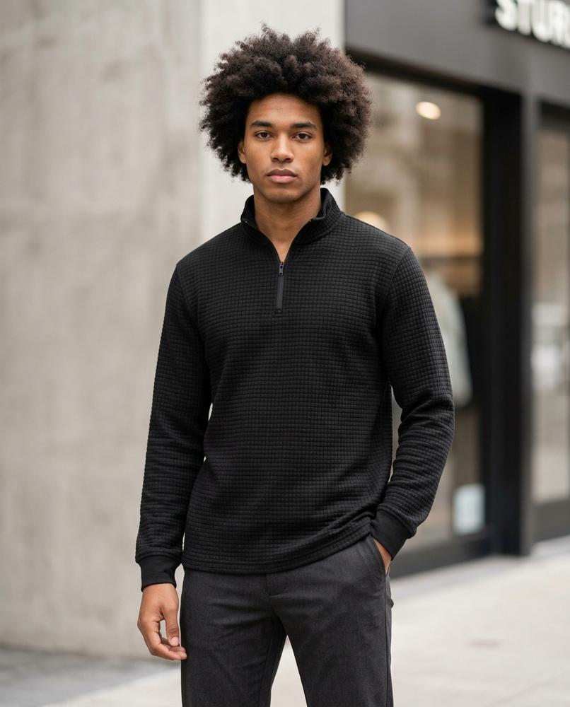 Statement Street - Tiren | Strukturiert Langärmlig Pullover Herren
