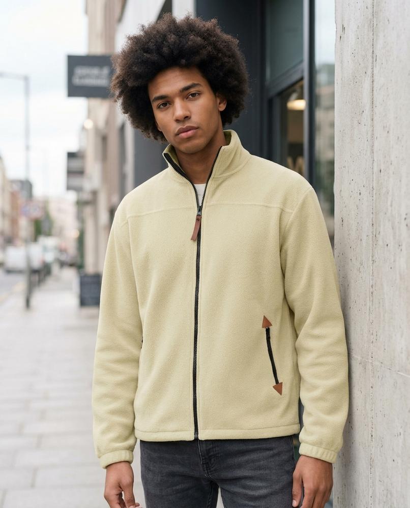 Statement Street - Nomer | Reißverschluss Fleece Jacke Herren