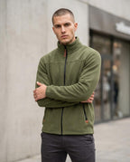 Statement Street - Nomer | Reißverschluss Fleece Jacke Herren
