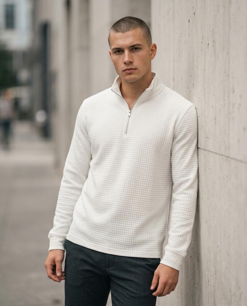 Statement Street - Tiren | Strukturiert Langärmlig Pullover Herren