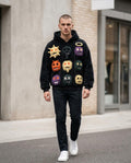 Statement Street - Rasol | Appliziert Flauschig Hoodie Unisex