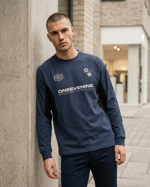 Statement Street - Camon | Langärmlig Kontrastfarbig Sweatshirt Unisex