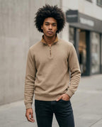 Statement Street - Lolen | Strukturiert Langärmlig Sweatshirt Herren