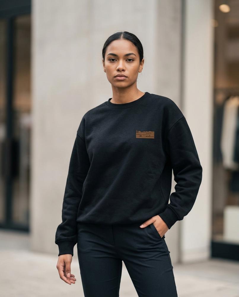 Statement Street - Rosol | Veloursartiges Lockeres Sweatshirt Unisex