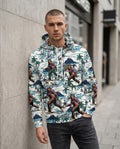 Statement Street - Kevar | Bedruckt Langärmelig Hoodie Unisex