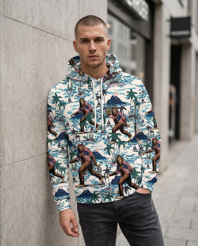 Statement Street - Kevar | Bedruckt Langärmelig Hoodie Unisex