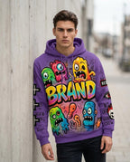 Statement Street - Kedar | Grafischer Bedruckter Hoodie Unisex