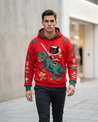 Statement Street - Mamir | Bestickter Kontrastfarbener Hoodie Unisex
