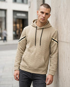 Statement Street - Lasol | Strukturiert Gestreift Hoodie Herren