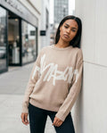 Statement Street - Catir | Gestrickt Grafisch Pullover Unisex