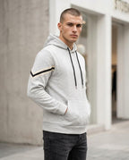 Statement Street - Lasol | Strukturiert Gestreift Hoodie Herren