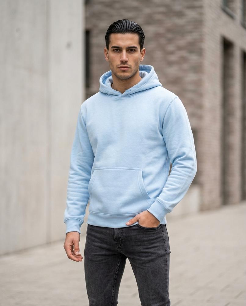 Statement Street - Lavel | Unifarbener Baumwoll Hoodie Unisex