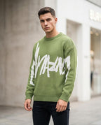 Statement Street - Catir | Gestrickt Grafisch Pullover Unisex