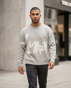 Statement Street - Catir | Gestrickt Grafisch Pullover Unisex