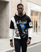 Statement Street - Kavar | Bedruckt Mehrfarbig Hoodie Unisex
